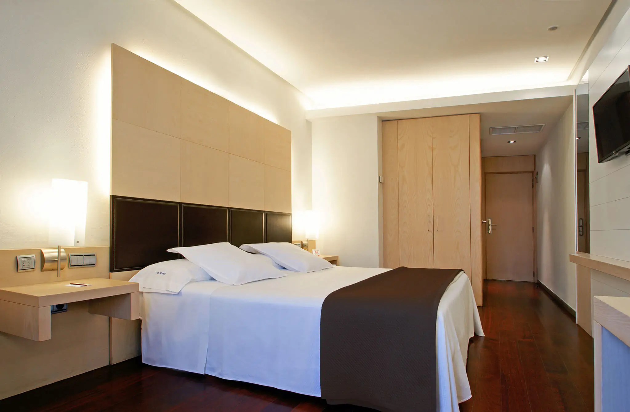 Interior de la habitación doble